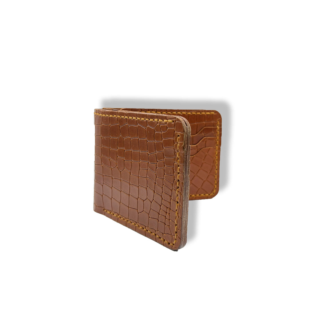 Croc-Embossed Wallet
