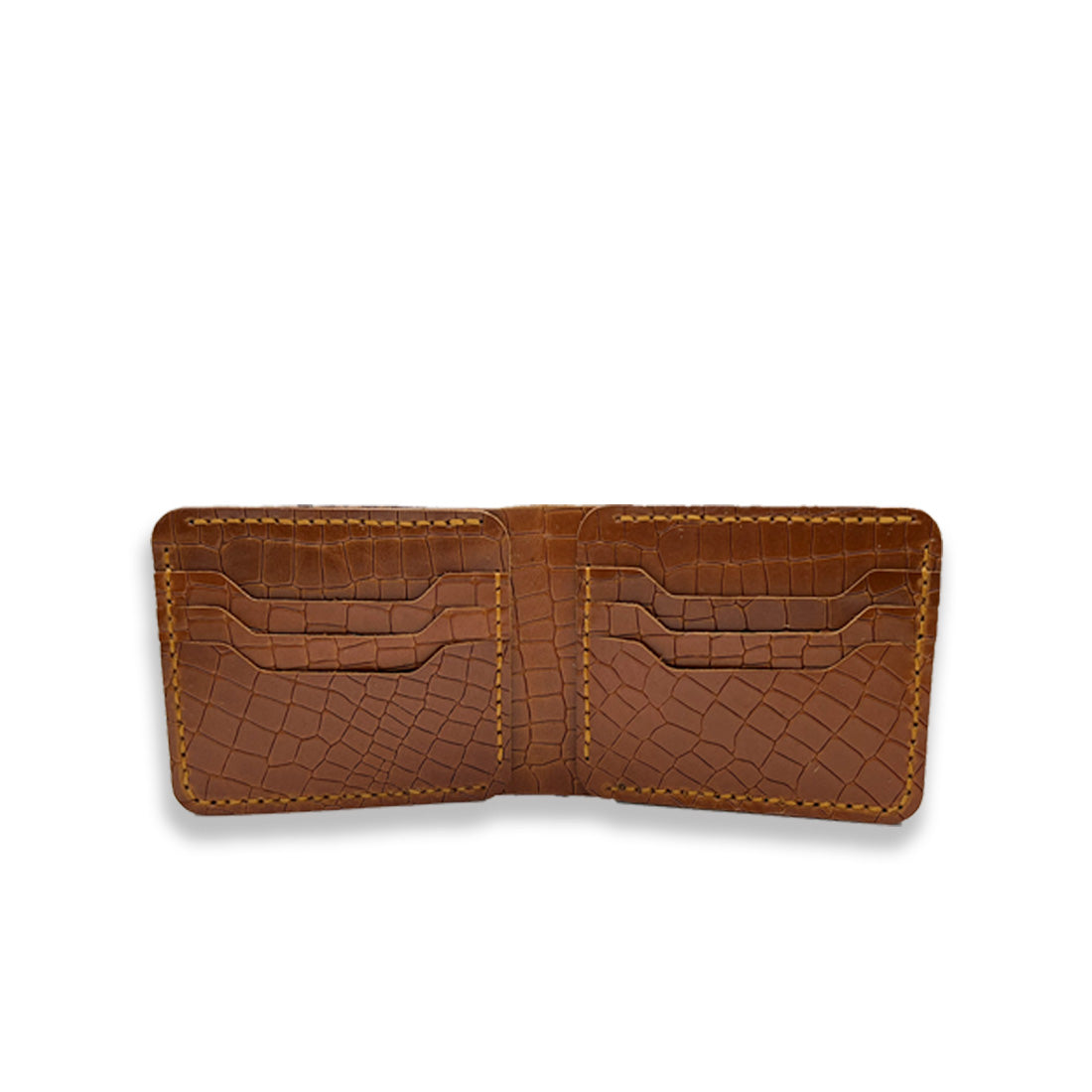 Croc-Embossed Wallet