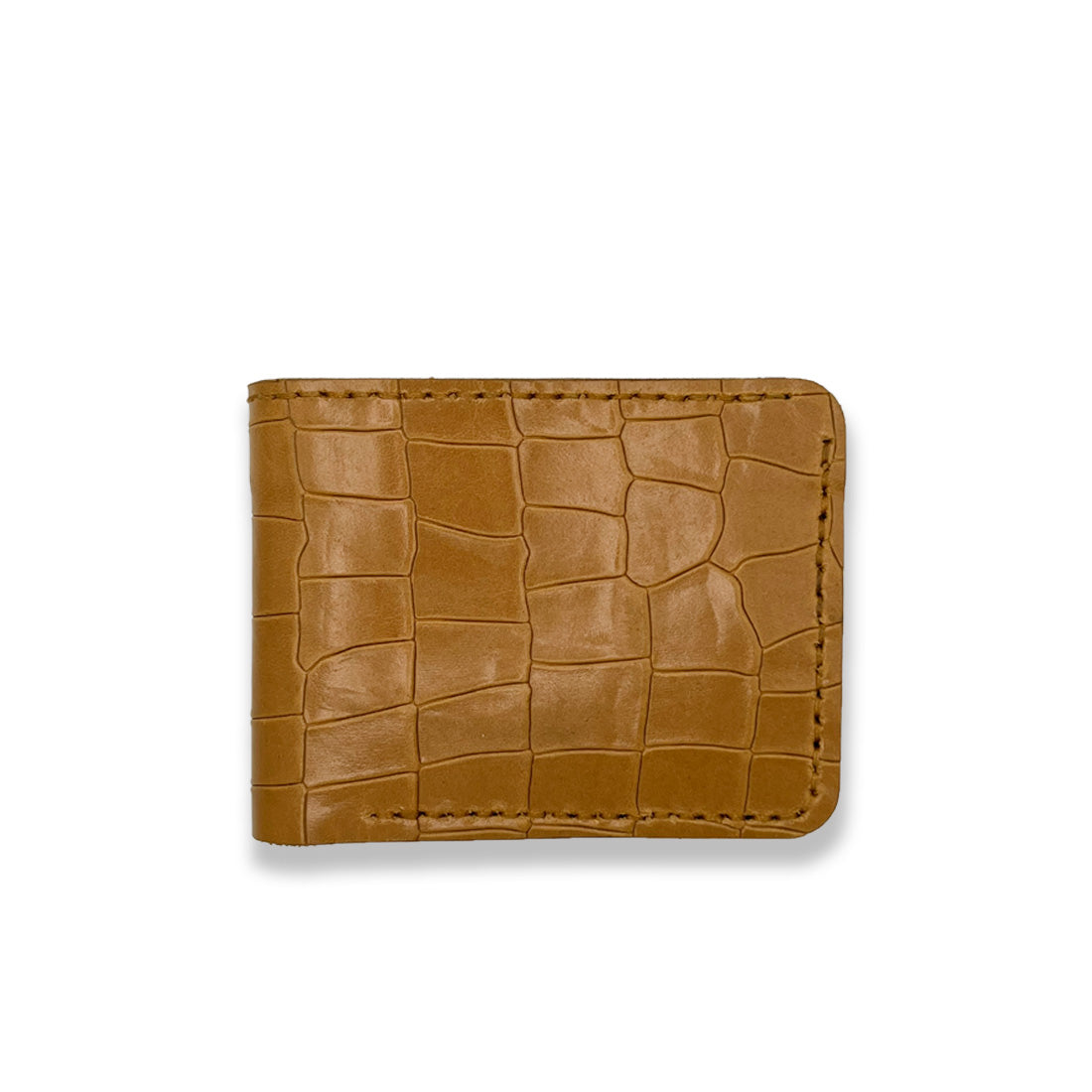 Croc-Embossed Wallet