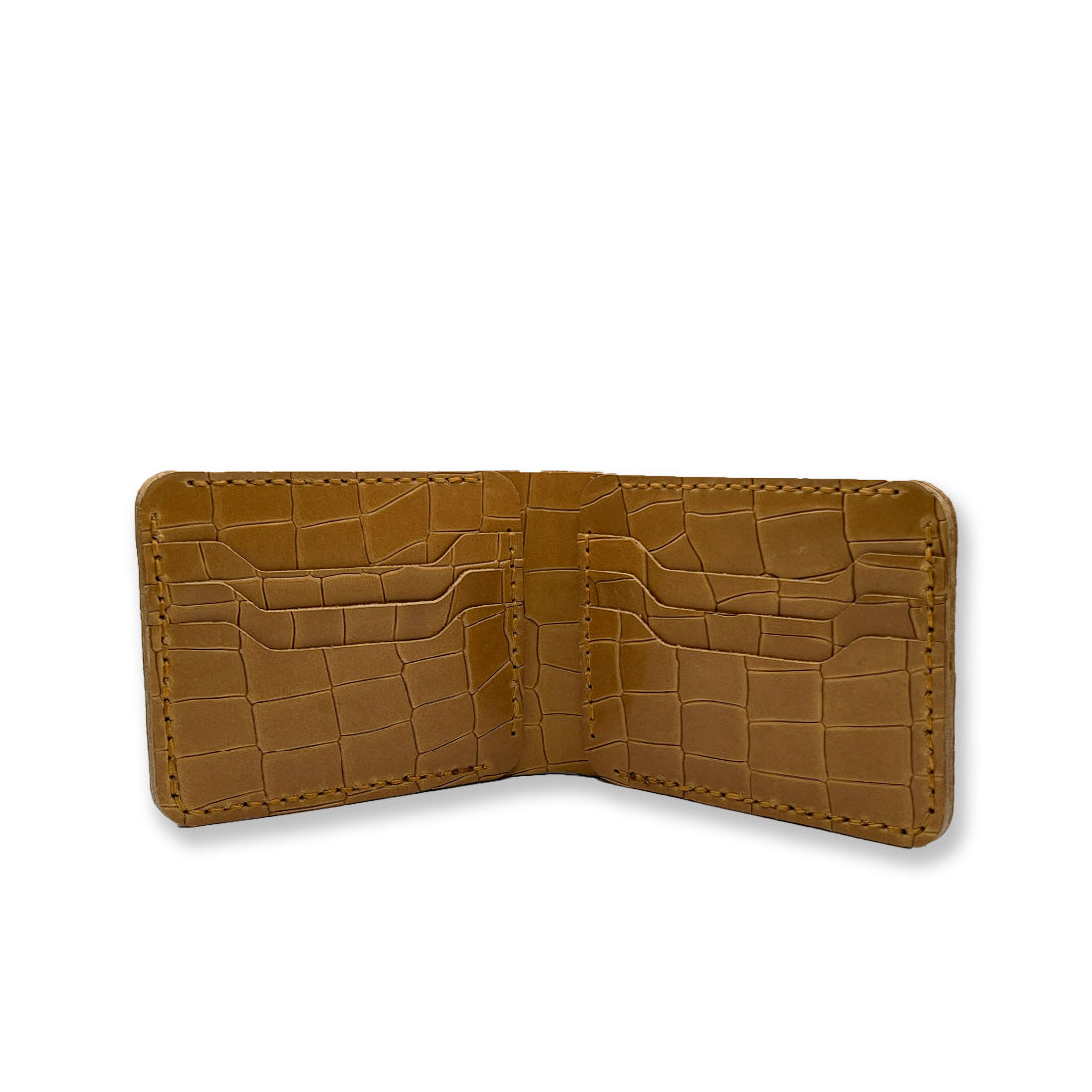 Croc-Embossed Wallet