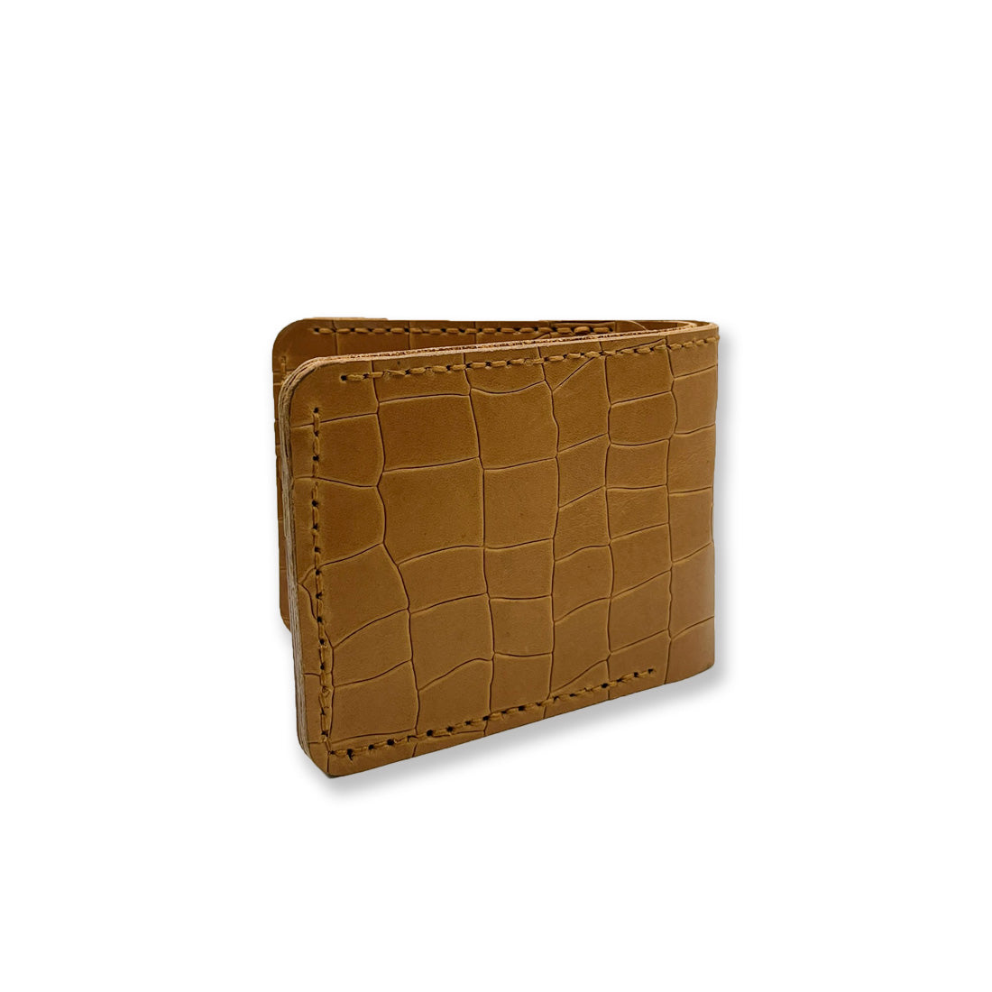 Croc-Embossed Wallet