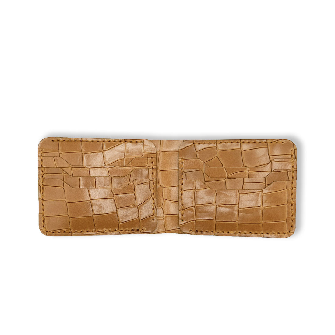 Croc-Embossed Wallet