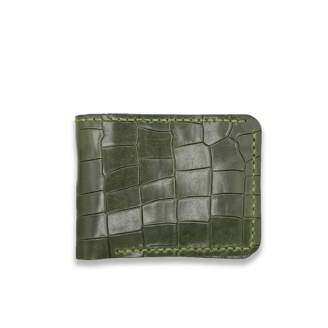 Croc-Embossed Wallet