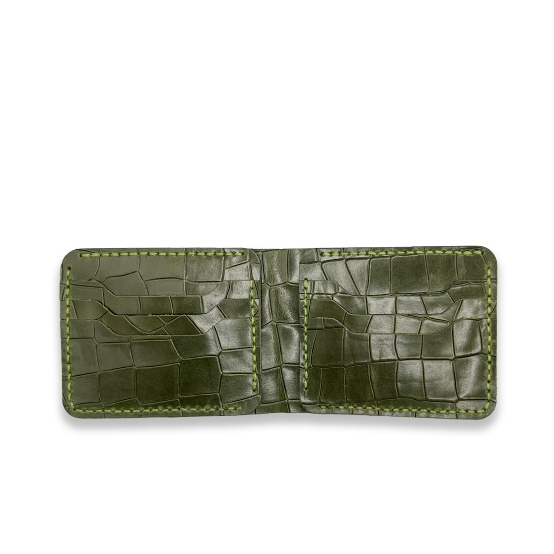 Croc-Embossed Wallet