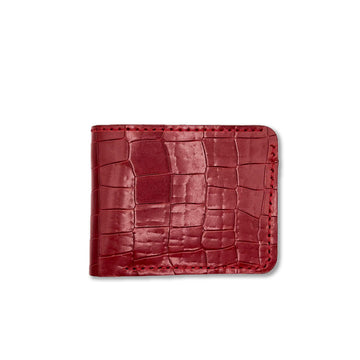 Croc-Embossed Wallet