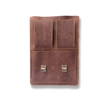 Leather Laptop Backpack
