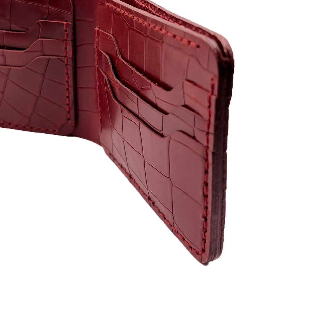 Croc-Embossed Wallet